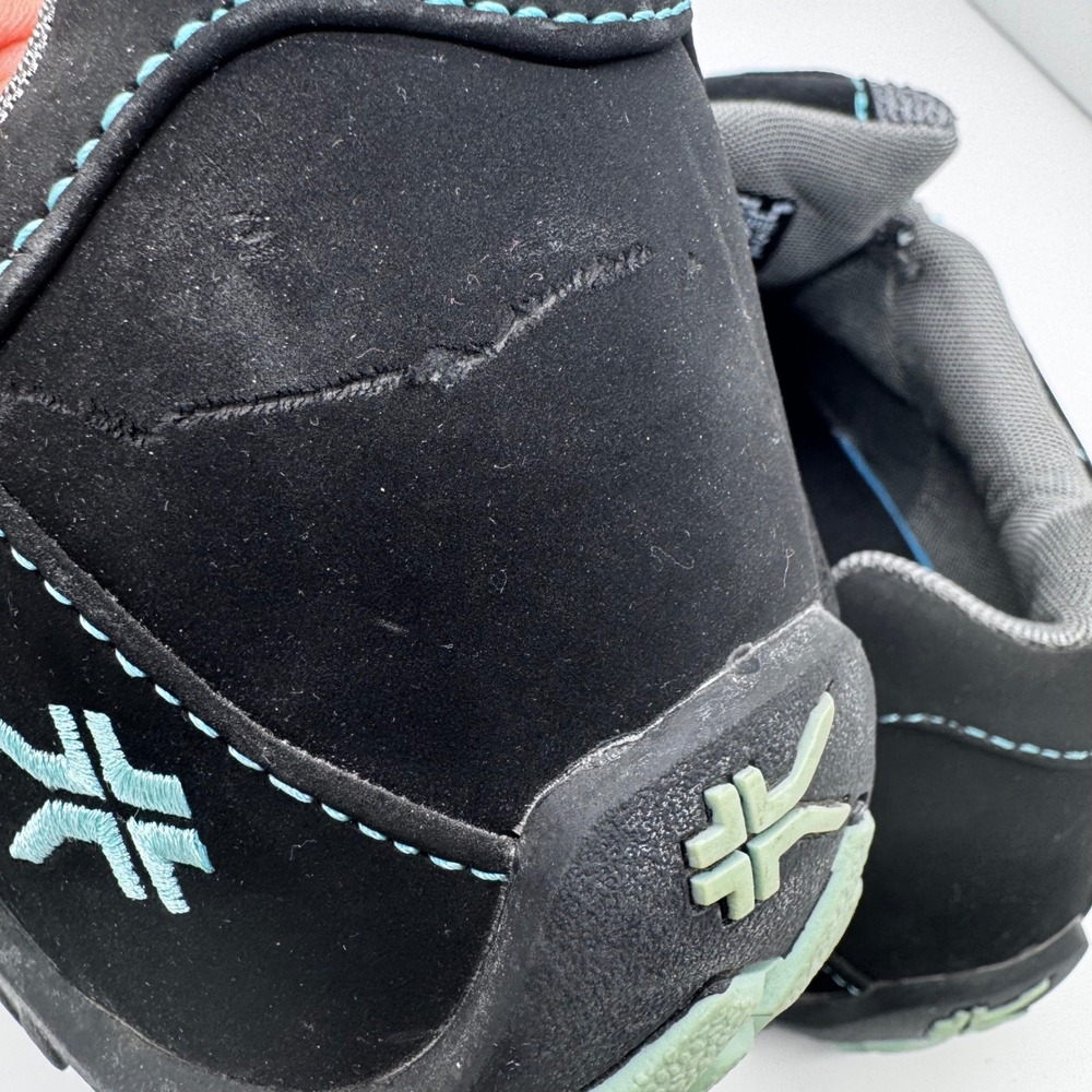 Kuru Women Chicane Sneaker Size 8.5 Trail Hiking Shoe Teal Black Outdoor Support - Picture 10 of 12